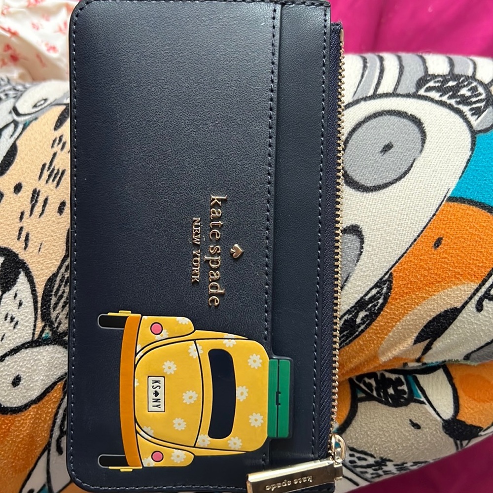 Kate spade skinny wallet taxi edition